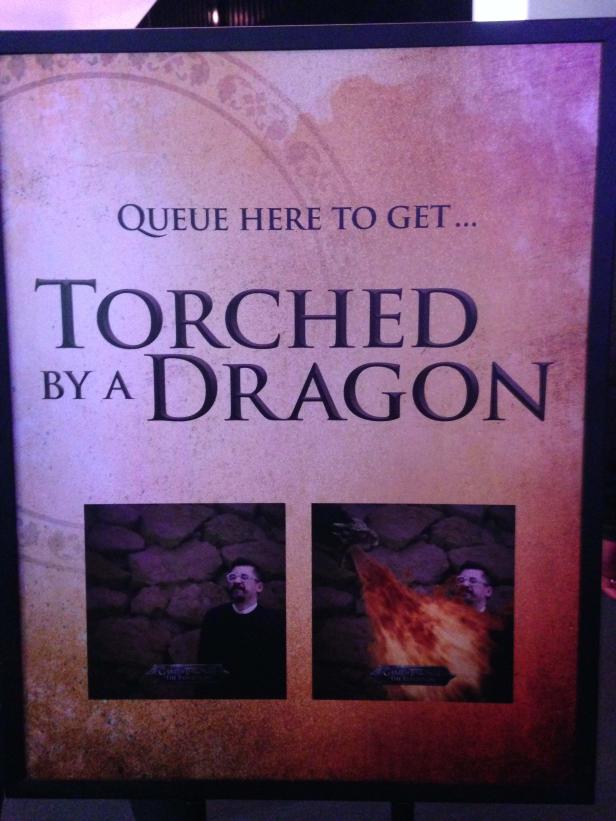Bilder von der Game of Thrones-Ausstellung