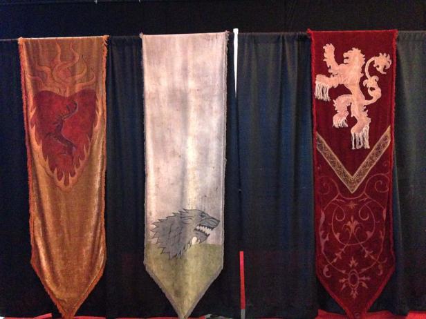 Bilder von der Game of Thrones-Ausstellung