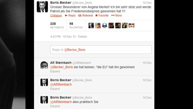 Boris Becker, der Twitter-Philosoph