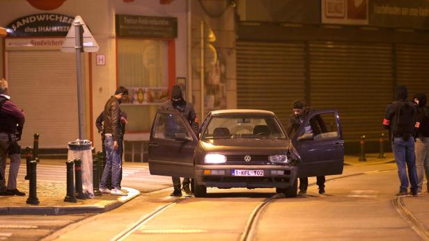 Polizei-Aktion in Brüssel: Zwei Verdächtige auf der Flucht