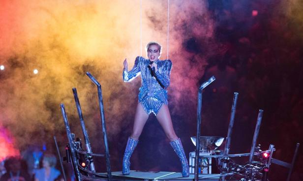 Super Bowl LI: Lady Gagas Halbzeitshow - die Fotos