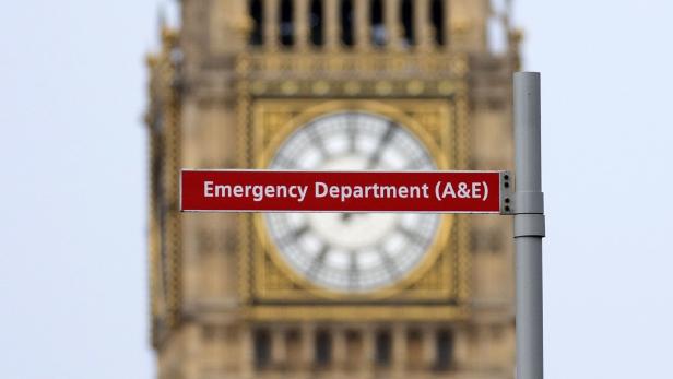 Britische Krankenhäuser schlagen Alarm: "Zustände wie in der Hölle"