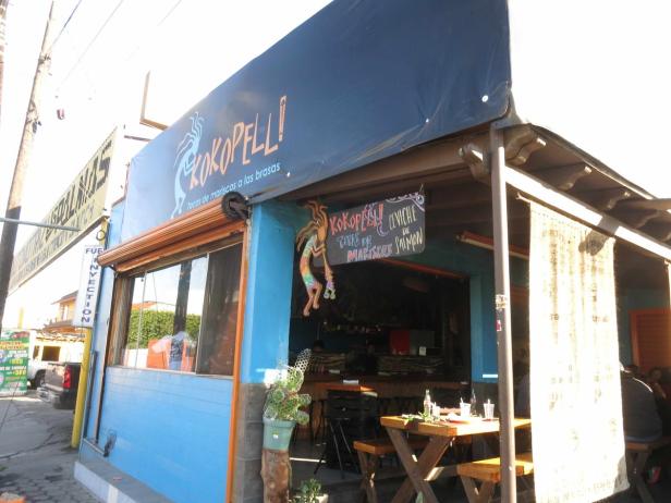 Das Restaurant Kokopelli bietet Tacos und Ceviche mit Meeresfrüchten an.