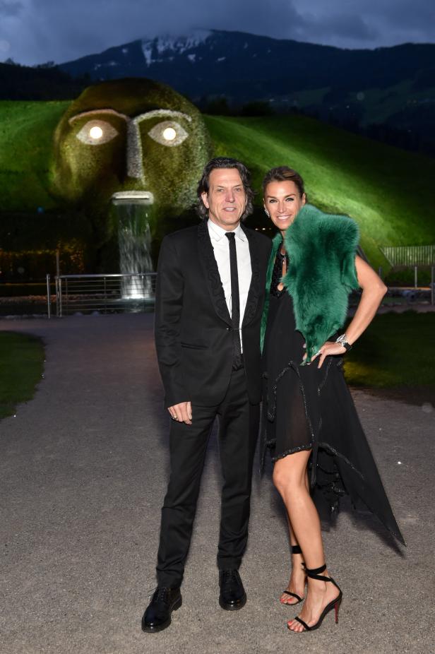 Illustre Gäste auf der Swarovski-Gala