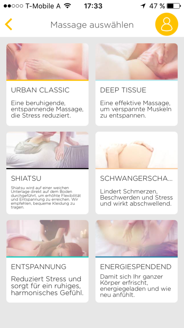 Urban Massage: Entspannung per Hauszustellung