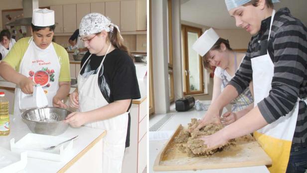 Kochen, drucken, tanzen – Talente ausleben