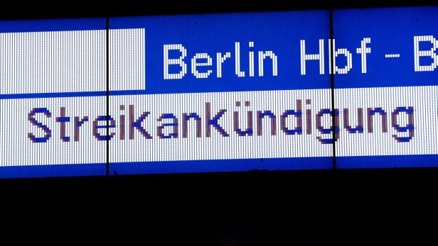 Deutsche Lokführer streiken Dienstag bis Sonntag