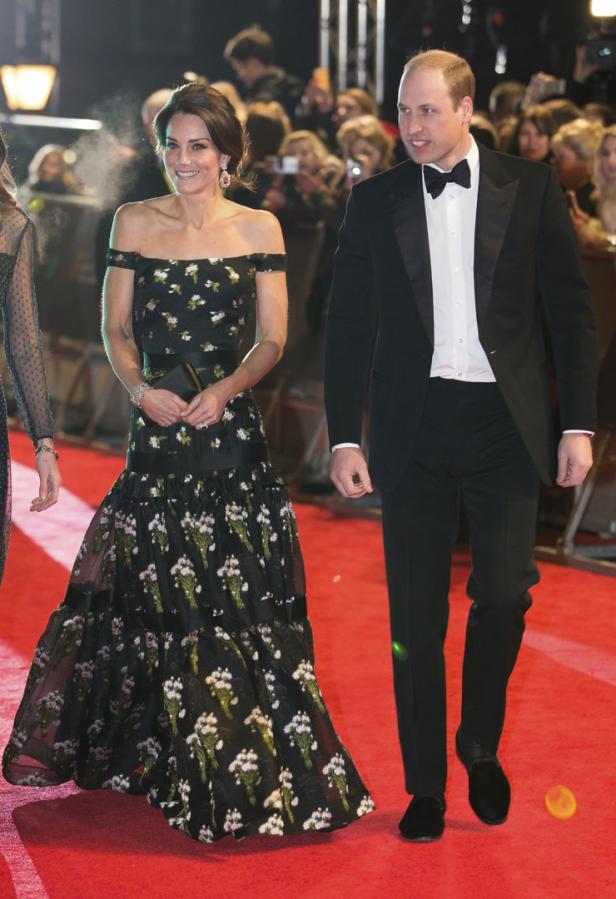 Glamour-Paar: William & Kate bei den BAFTAs
