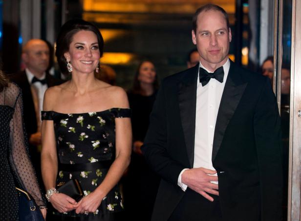 Glamour-Paar: William & Kate bei den BAFTAs