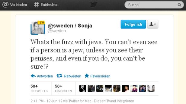 Schweden: Eklat bei Twitter-Experiment