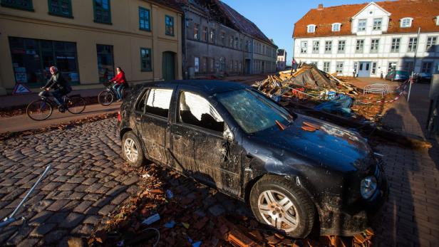 Deutschland: "Tornado" verwüstet Kleinstadt