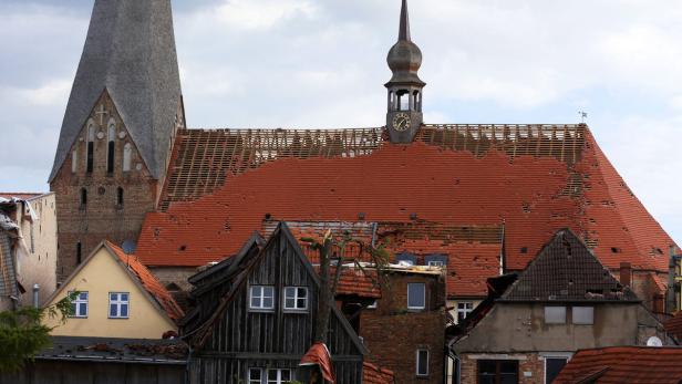 Deutschland: "Tornado" verwüstet Kleinstadt