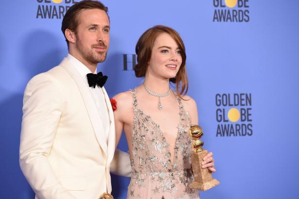 US-ENTERTAINMENT-GOLDEN GLOBE-PRESS ROOM