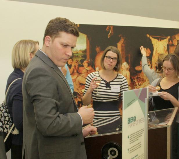 Eröffnung der Ausstellung "Wirkungswechsel"