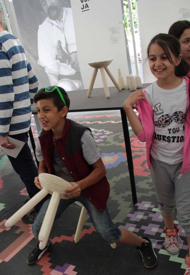 Kids bauen Rakete aus Kupferrohren