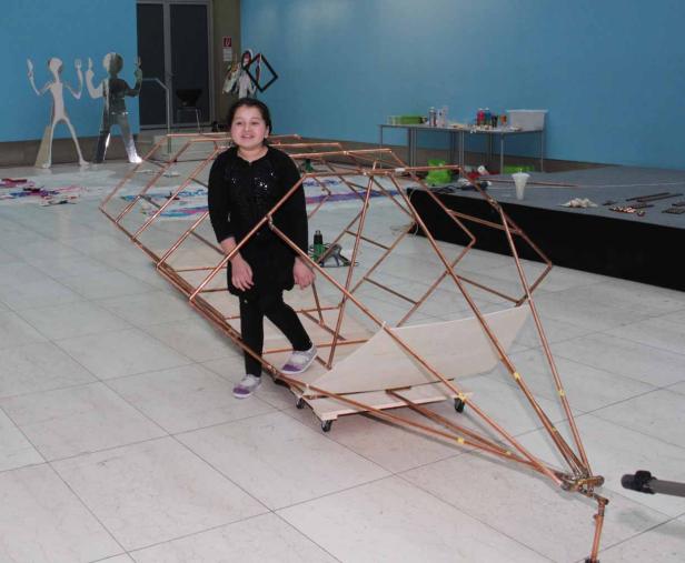 Kids bauen Rakete aus Kupferrohren