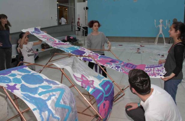 Kids bauen Rakete aus Kupferrohren