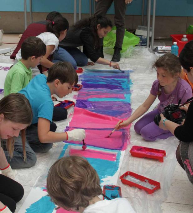 Kids bauen Rakete aus Kupferrohren
