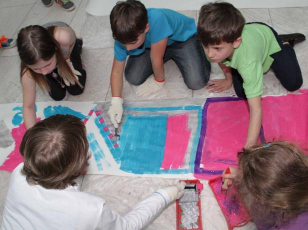 Kids bauen Rakete aus Kupferrohren