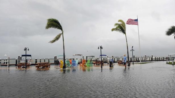 Tropensturm Debby bringt Dauerregen