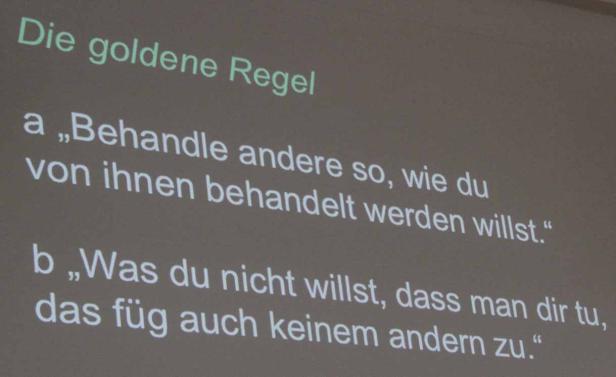 ... von der Kindervorlesung über den Umgang miteinander