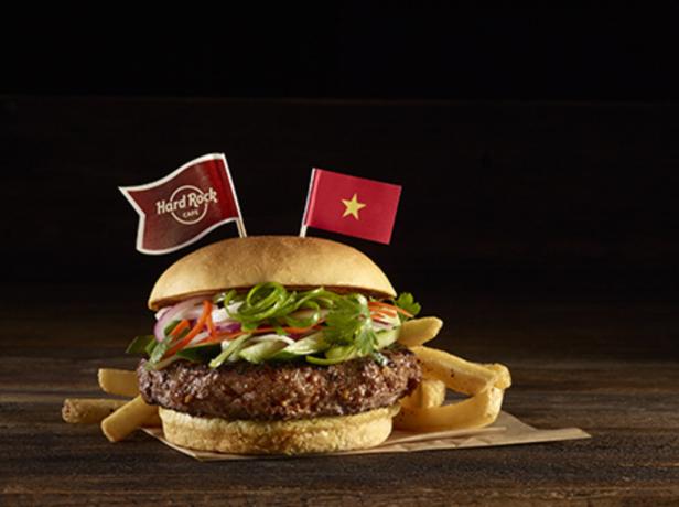 Hard Rock Cafe serviert Burger aus aller Welt