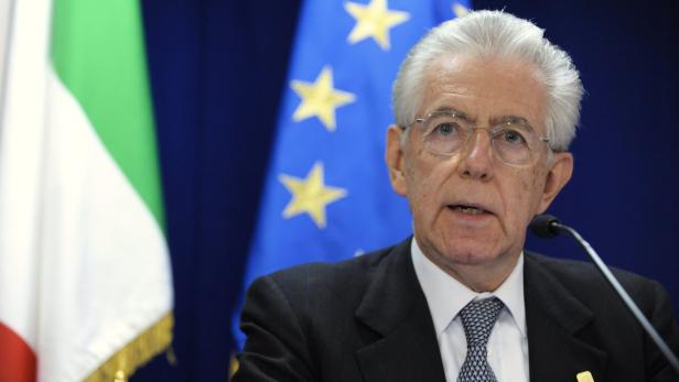 Italiens Premier Monti muss hohes Staatsdefizit bekämpfen