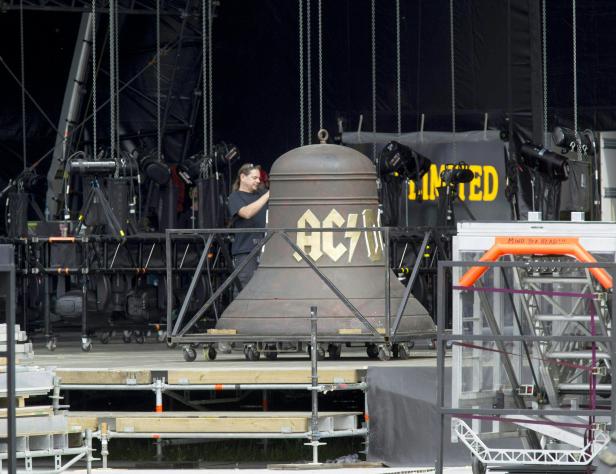 AC/DC in Spielberg: Rund 300 Lkw-Ladungen für Bühne und Co.