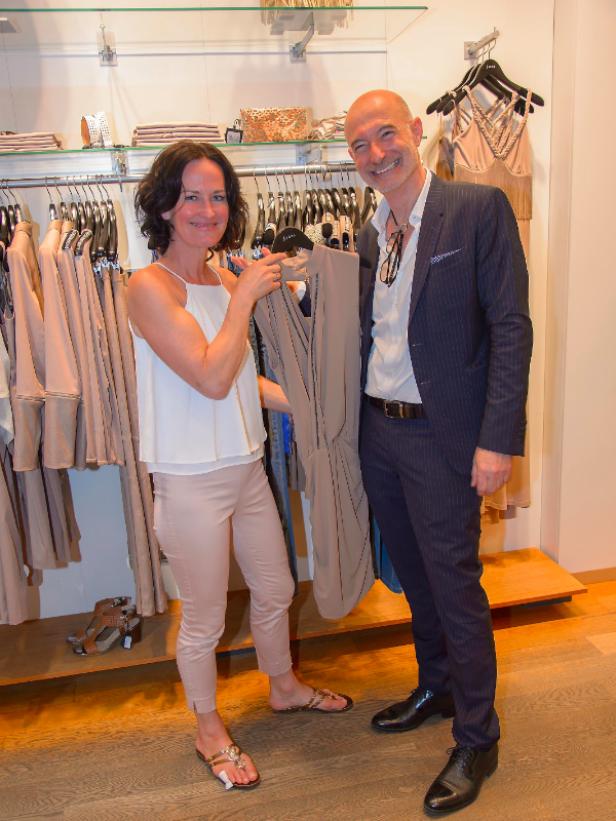 Promi-Treffen: Bettina Assinger zeigte ihre Kollektion