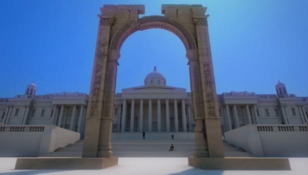 Palmyra aus dem 3-D-Drucker