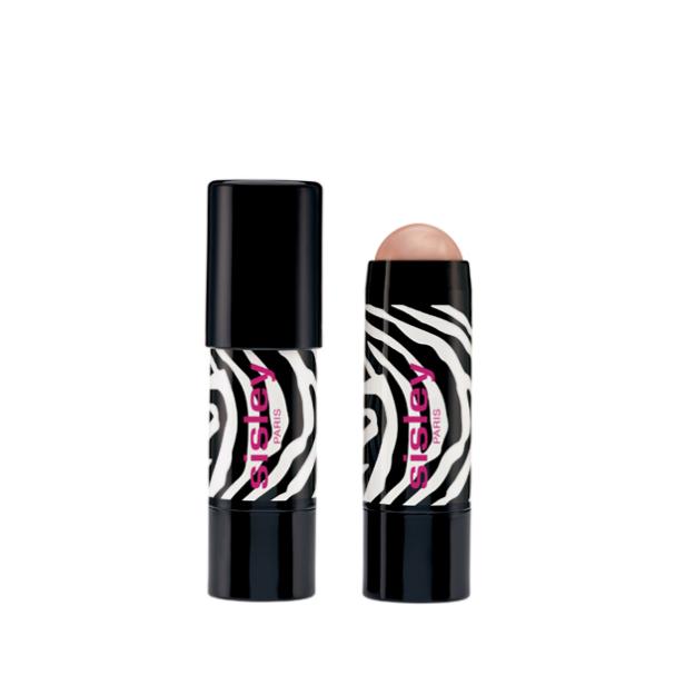 Zwei Highlighter-Stifte der Marke Sisley mit Zebra-Muster.