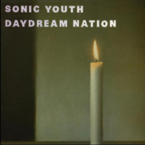 Das Cover von Sonic Youths Album „Daydream Nation“ zeigt eine brennende Kerze.