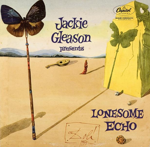 Das Cover von Jackie Gleasons Album „Lonesome Echo“, gestaltet von Salvador Dalí.
