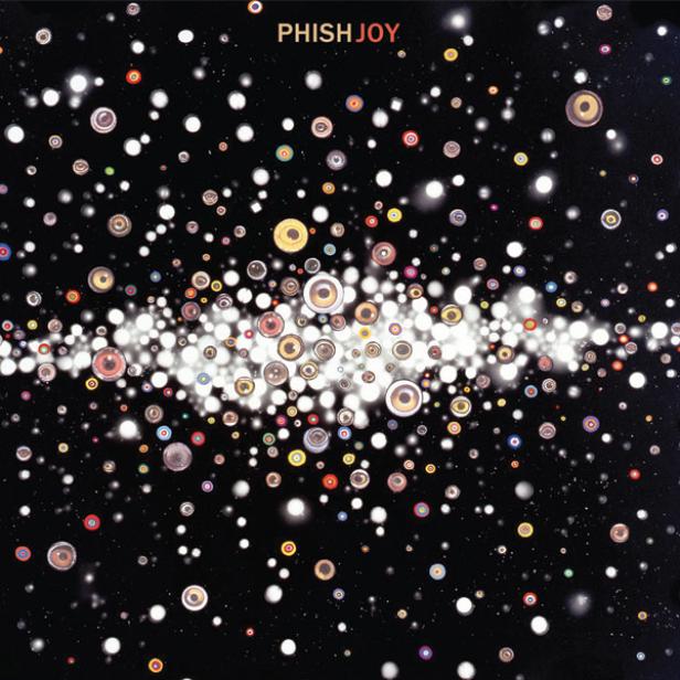 Das Albumcover von „Joy“ der Band Phish zeigt ein Weltall mit vielen Augen.