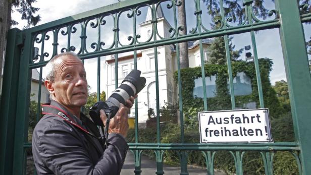 Wiener statteten angeblicher NSA-Villa Besuch ab