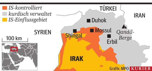 Für immer gezeichnet: Die Jesiden in den Shingal-Bergen