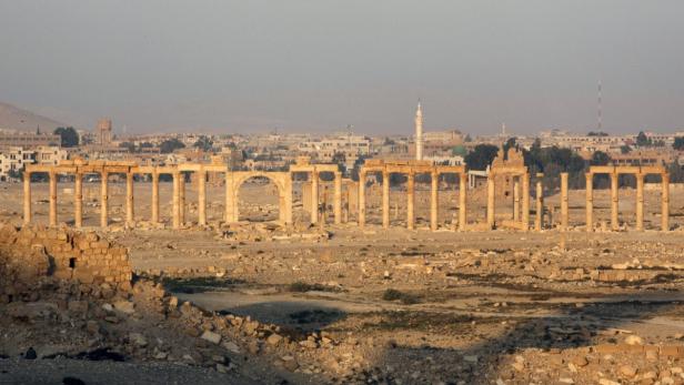 IS zieht von antiker Oasenstadt Palmyra ab