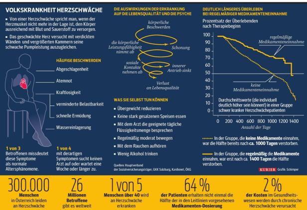 Herzschwäche: Die Krankheit des 21. Jahrhunderts