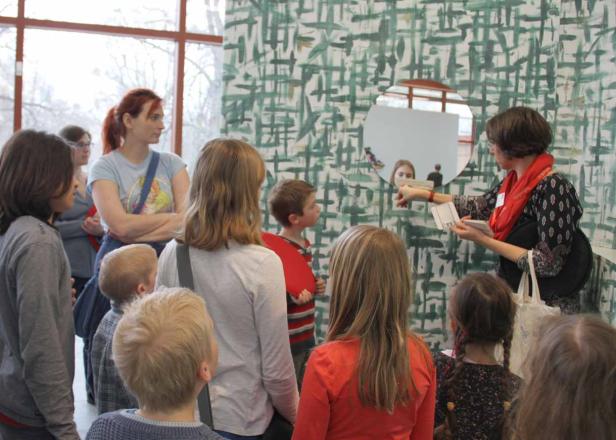 ... vom Ausstellungsbesuch