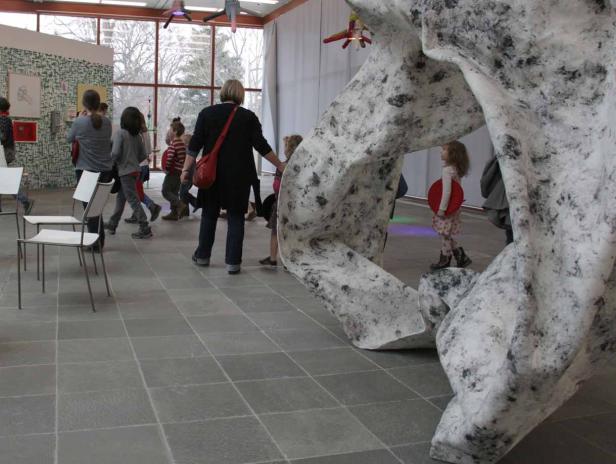 ... vom Ausstellungsbesuch