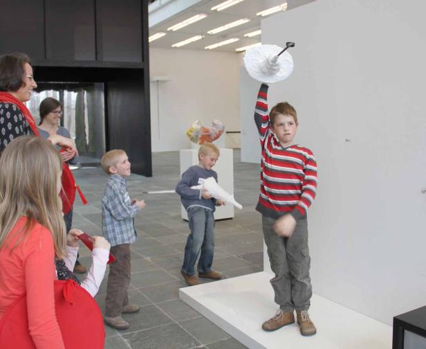 ... vom Ausstellungsbesuch
