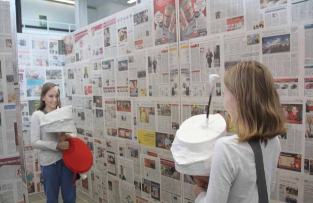 ... vom Ausstellungsbesuch