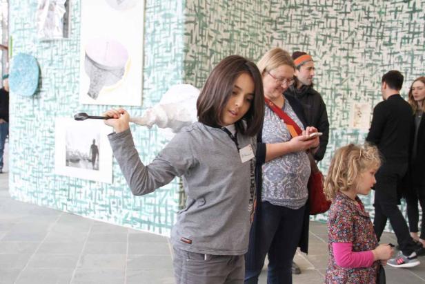 ... vom Ausstellungsbesuch