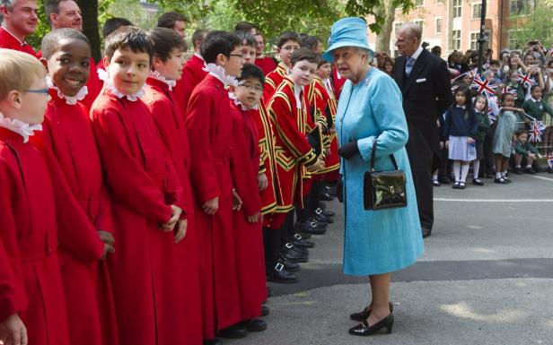 So herzig war einst der kleine Prinz Charles