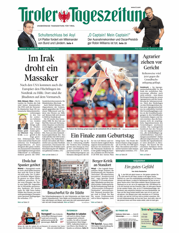 Die Tirolerin Kira Grünberg beim Stabhochsprung.