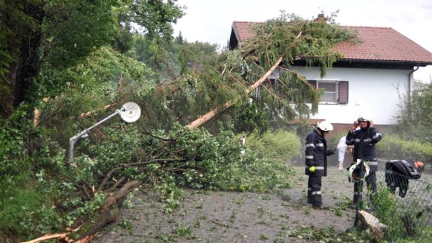 Millionenschaden nach Unwettern