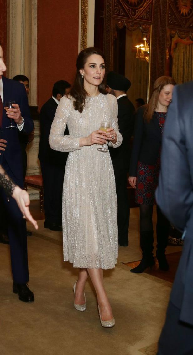Kate: Luxus-Kleid bei indischem Empfang