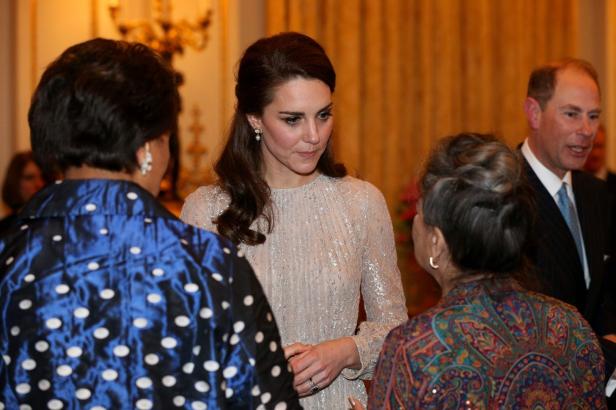 Kate: Luxus-Kleid bei indischem Empfang