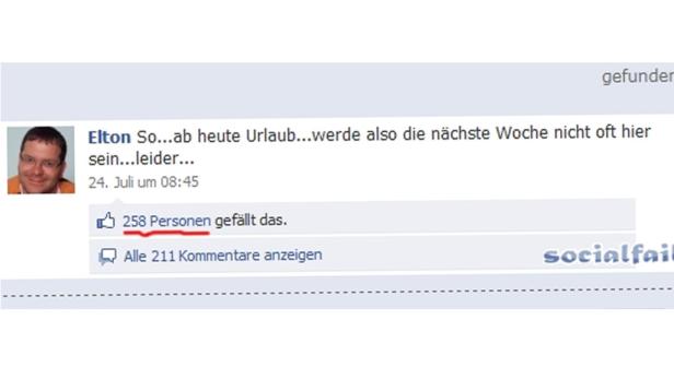 Witzige Hoppalas auf Facebook