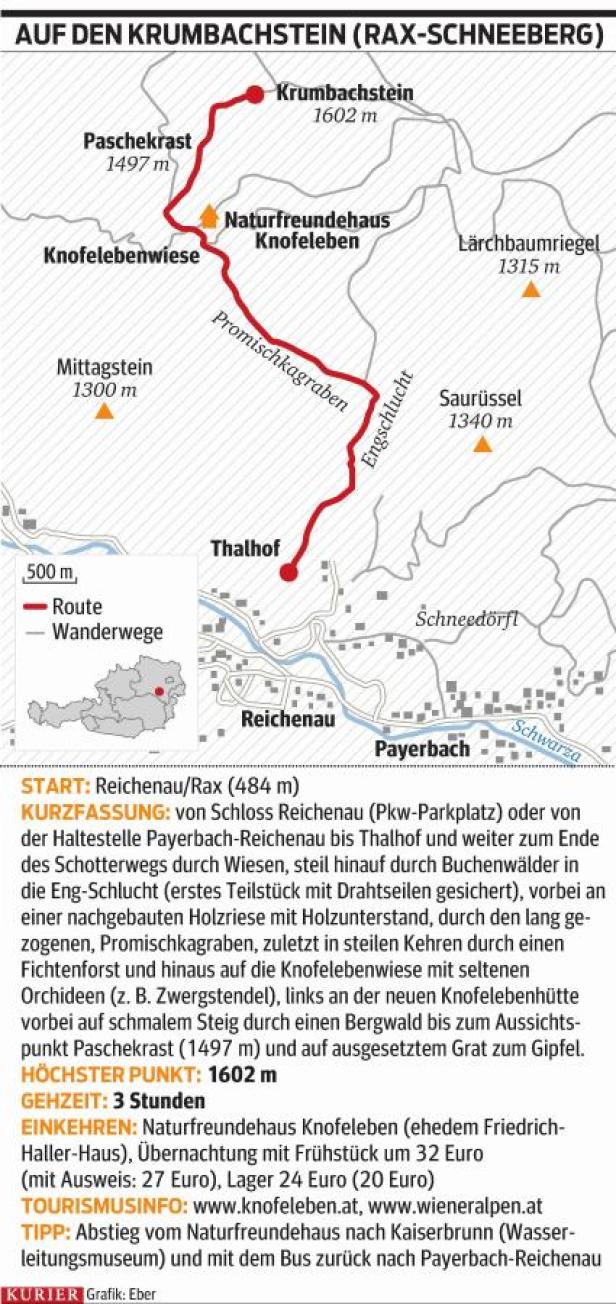 Der Krummbachstein: Geheimtipp unter den Wiener Hausbergen